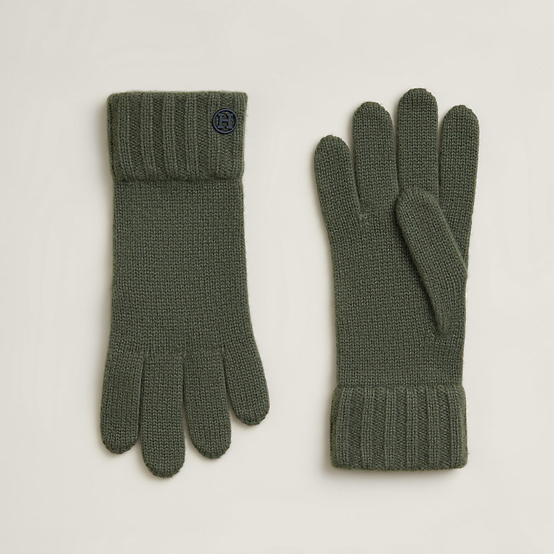 エルメス HERMES Hループ H252021G GLOVE H Loop gloves - Brown | Hermès UAE